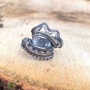 .925 sterling silver Herkamire diamond ring